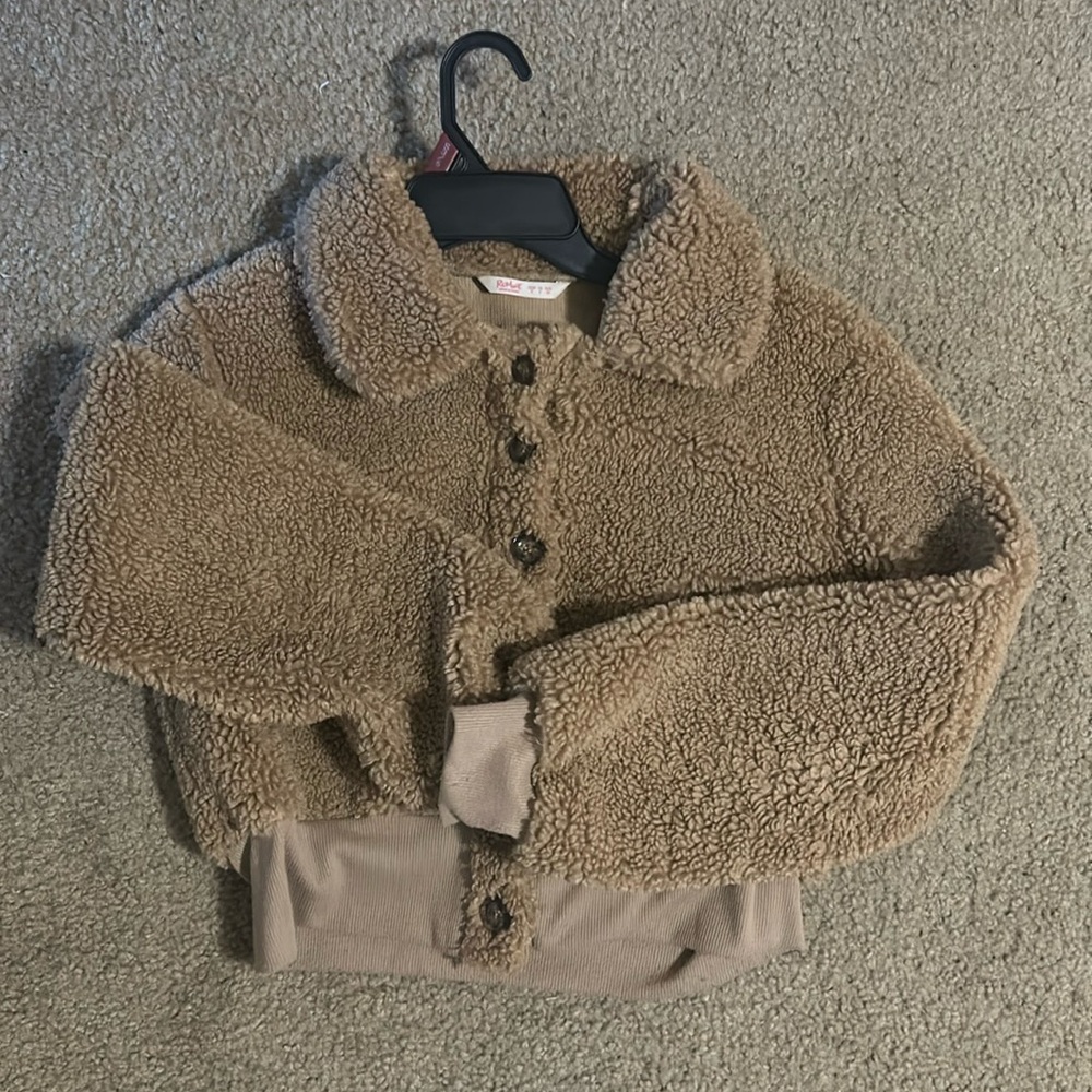 Brown Button Up Jacket